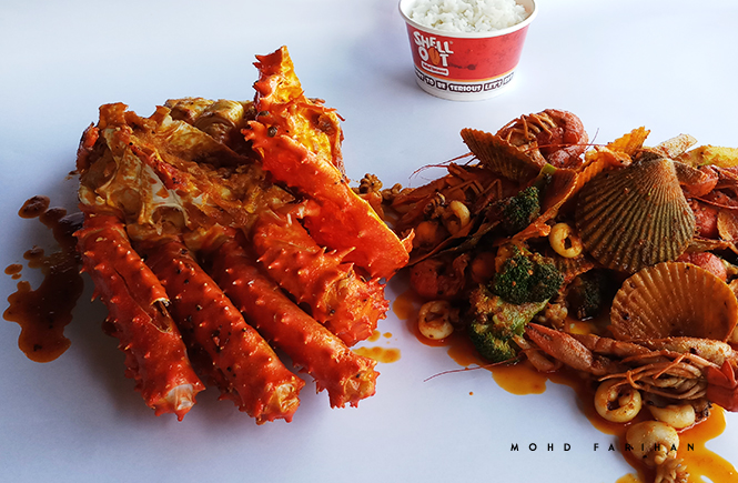 King Crab @ ShellOut Sempena Hari Lahir Isteri